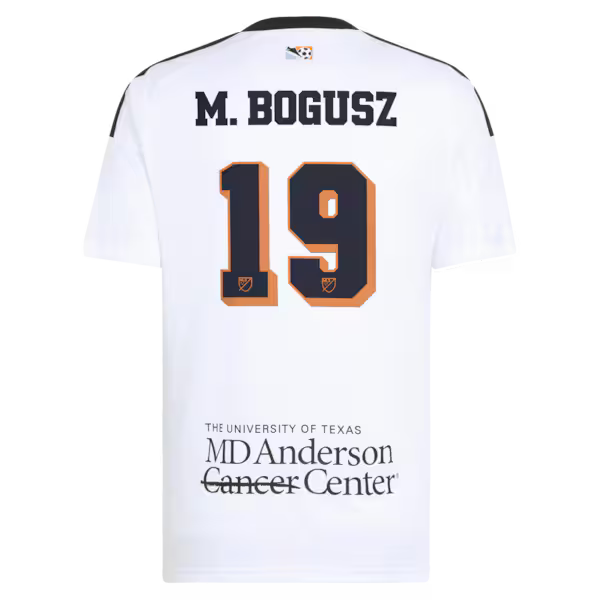 Mateusz Bogusz Houston Dynamo FC Soccer Intl 2026 Archive Replica Jersey - White