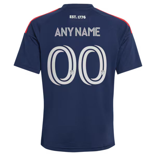 Adidas New England Revolution 2026 Independence Day Replica Custom Jersey Blue
