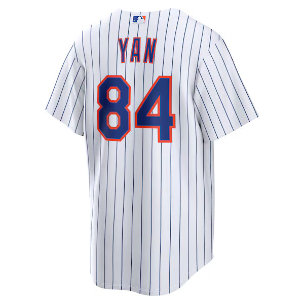 Jefry Yan New York Mets Soccer Intl Home Replica Jersey - White
