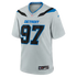 Aidan Hutchinson Detroit Lions Soccer Intl 2026 Rivalries Collection Game Jersey - Silver