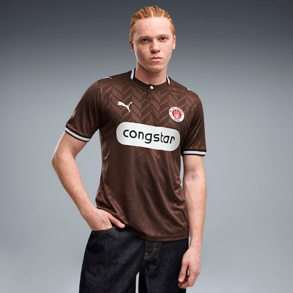 St. Pauli Soccer Intl 2026/27 Home Replica Jersey - Brown