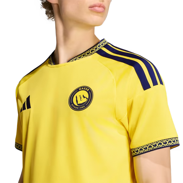 Cristiano Ronaldo Al-Nassr FC Soccer Intl 2026/27 Home Replica Jersey - Yellow