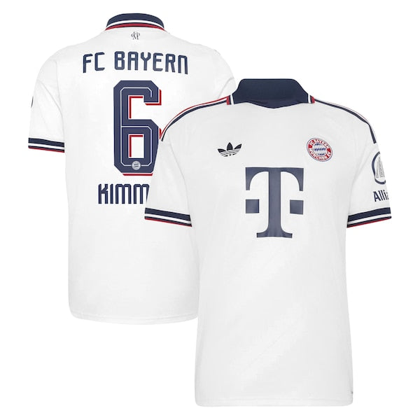 Joshua Kimmich Bayern Munich Soccer Intl 2026/27 Away Replica Jersey - White