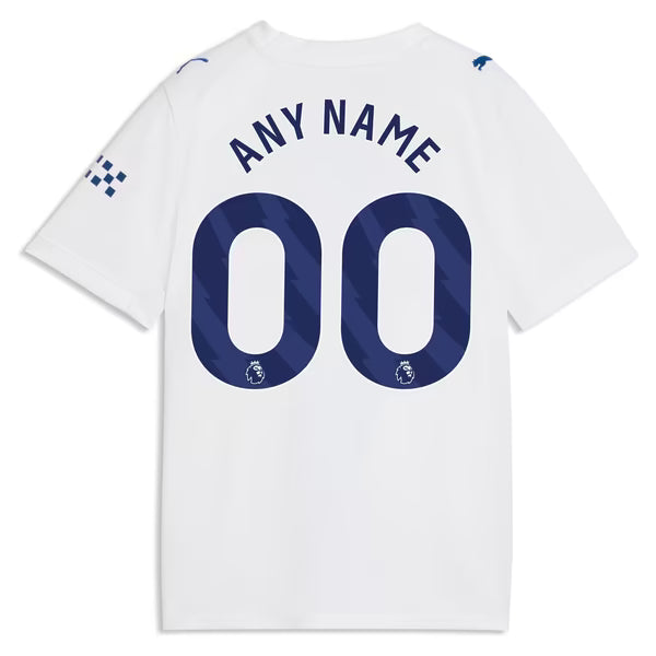 Manchester City Soccer Intl Youth 2026/27 Third Replica Custom Jersey - White
