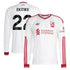 Hugo Ekitike Liverpool Soccer Intl 2026/27 Away Replica Long Sleeve Jersey - White
