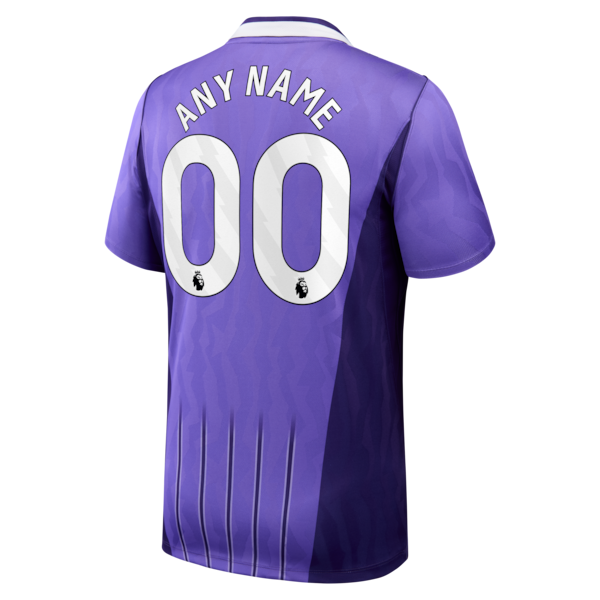 Tottenham Hotspur Soccer Intl 2026/27 Third Stadium Replica Custom Jersey - Purple