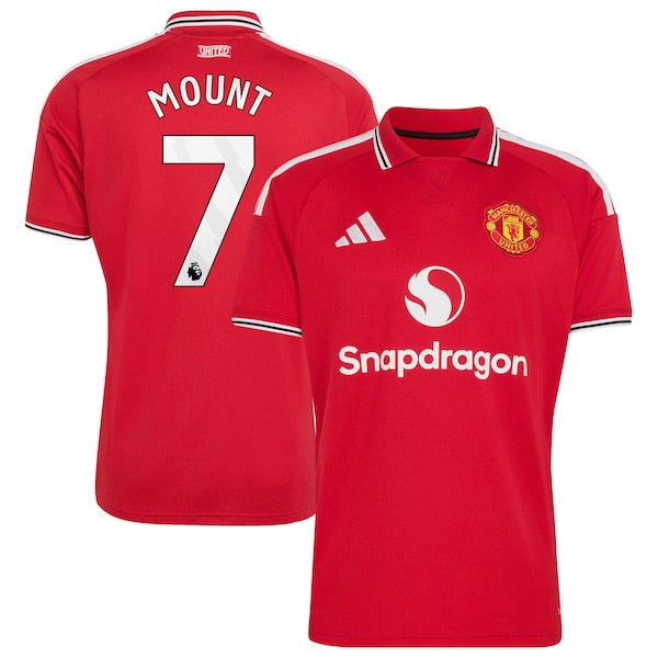 Soccer Intl Mason Mount Manchester United 2026/27 Home Replica Jersey Red