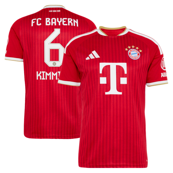 Soccer Intl Joshua Kimmich Bayern Munich 2026/27 Home Replica Jersey Red
