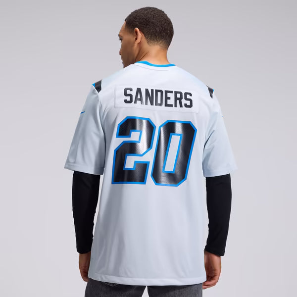 Barry Sanders Detroit Lions Soccer Intl 2026 Rivalries Collection Game Jersey - Silver