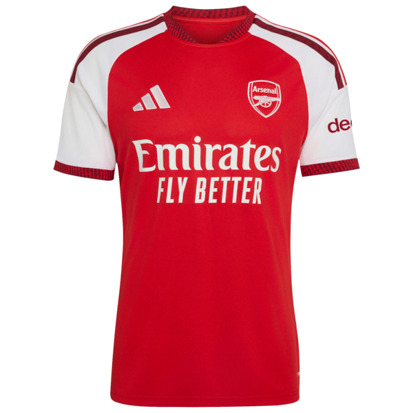 Adidas Arsenal 2026/27 Home Replica Custom Jersey Red