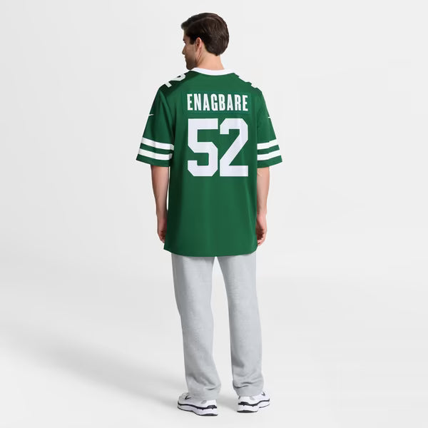 Kingsley Enagbare New York Jets Soccer Intl Team Game Jersey - Legacy Green