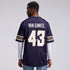 Andrew Van Ginkel Minnesota Vikings Soccer Intl 2026 Rivalries Collection Game Jersey - Purple