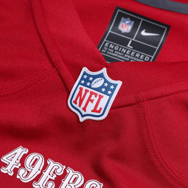 Kurtis Rourke San Francisco 49ers Soccer Intl Team Game Jersey - Scarlet