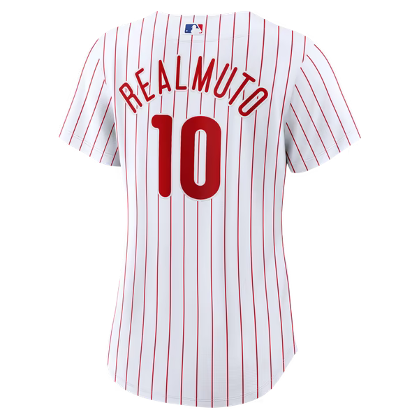 J.T. Realmuto Philadelphia Phillies Soccer Intl Women's Home Replica Jersey - White