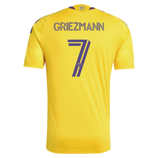 Adidas Antoine Griezmann Orlando City SC 2026 Sunken Treasure Kit Replica Jersey Yellow