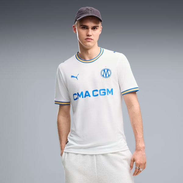 Olympique Marseille Soccer Intl 2026/27 Home Replica Jersey - White