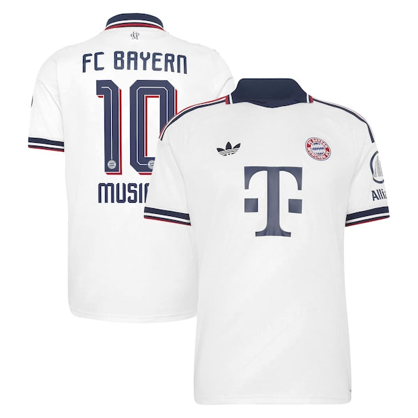 Jamal Musiala Bayern Munich Soccer Intl 2026/27 Away Replica Jersey - White