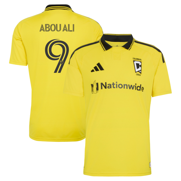 Wessam Abou Ali Columbus Crew Soccer Intl 2026 The Crafted for Excellence Kit Replica Jersey - Yellow