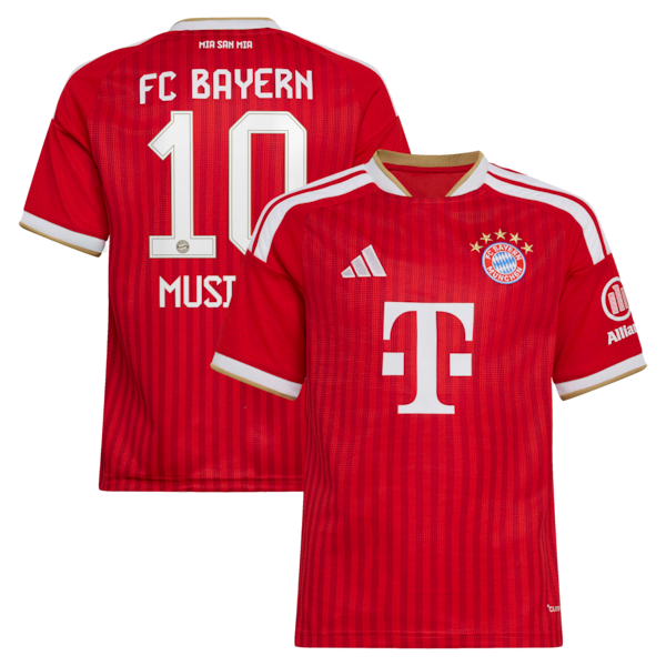 Soccer Intl Jamal Musiala Bayern Munich 2026/27 Home Replica Youth Jersey Red
