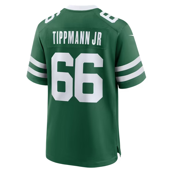 Joe Tippmann New York Jets Soccer Intl Team Game Jersey - Green