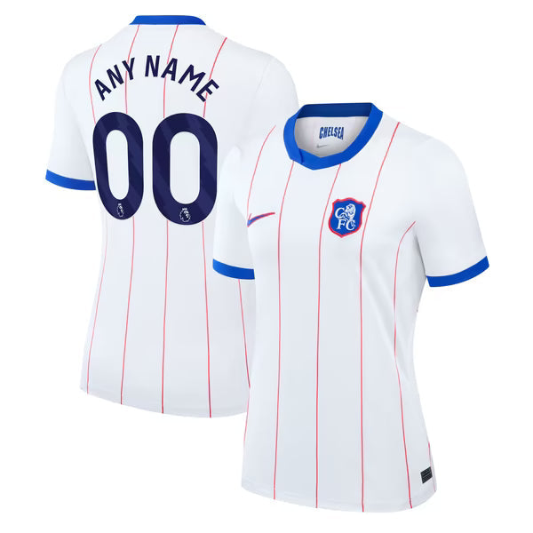 Chelsea Nike Women's 2026/27 Third Stadium Replica Jersey Custom Jersey - White