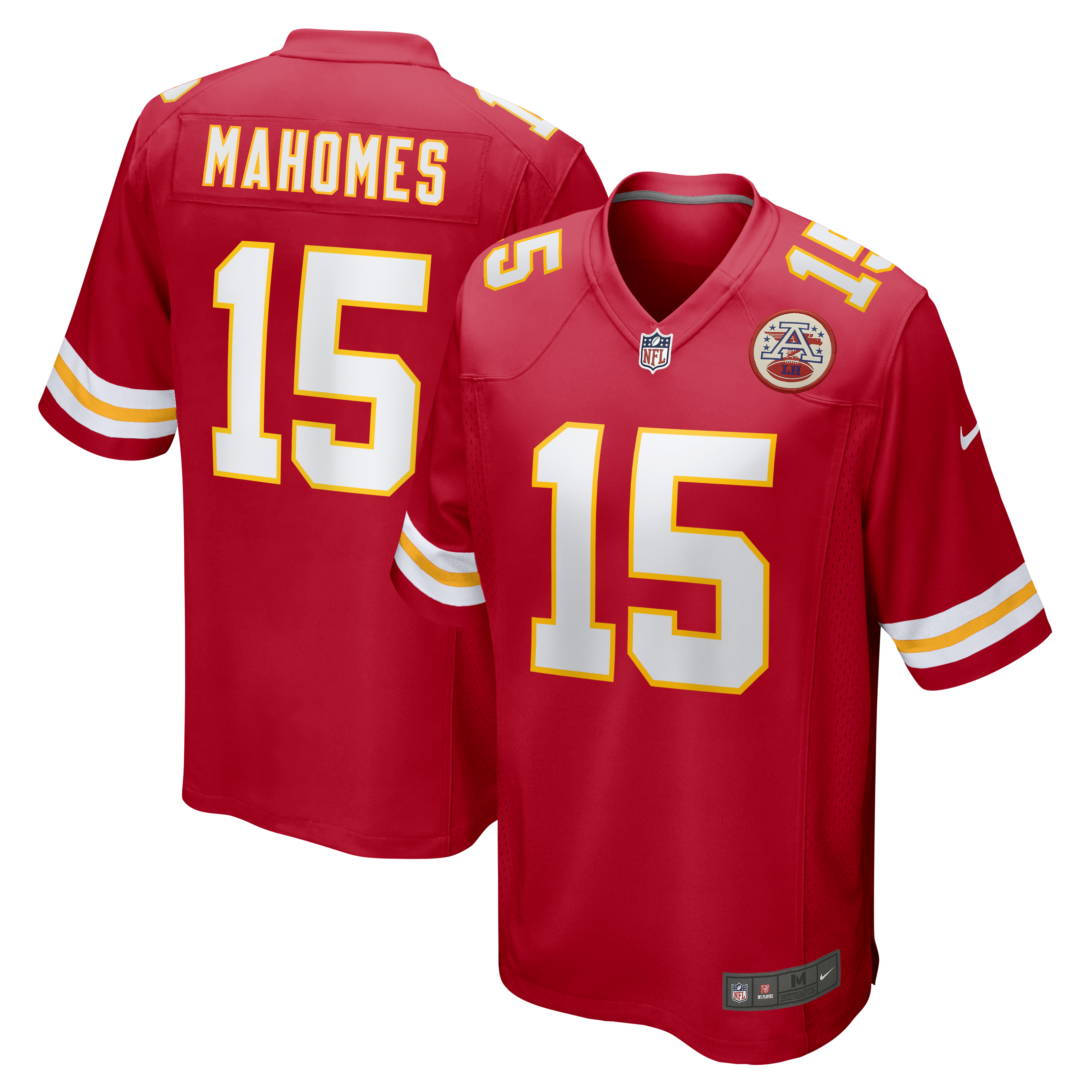 Soccer Intl Patrick Mahomes Kansas City Chiefs Game Jersey Red