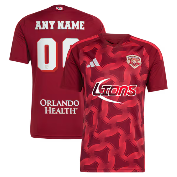 Orlando City SC Soccer Intl 2026 Archive Replica Custom Jersey - Red