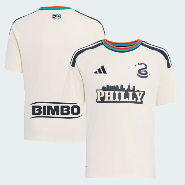 Philadelphia Union Soccer Intl Youth 2026 Archive Replica Jersey - Tan
