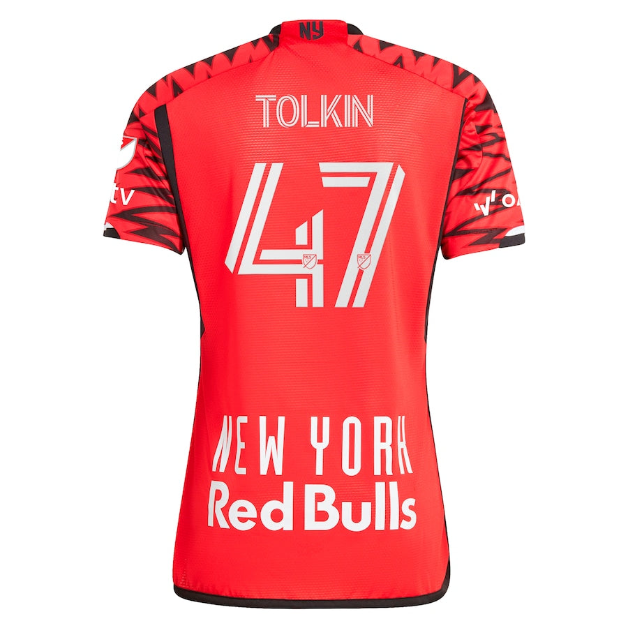 John Tolkin New York Red Bulls 2024 Legacy  Player Shirt – Red