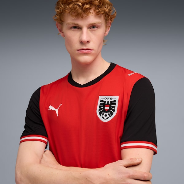 Soccer Intl Austria National Team 2026 Home Replica Jersey Red