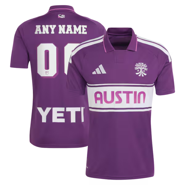 Austin FC Soccer Intl 2026 Archive Replica Custom Jersey - Purple