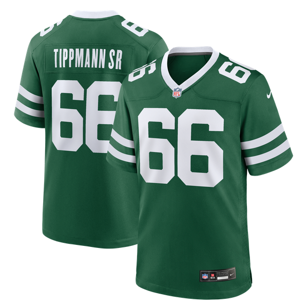 Joe Tippmann New York Jets Soccer Intl Team Game Jersey - Green