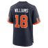 Caleb Williams Chicago Bears Soccer Intl 2026 Rivalries Collection Game Jersey - Navy