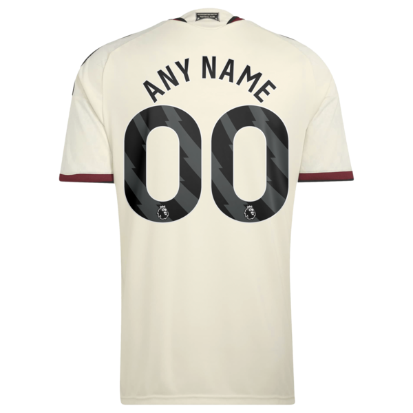 Manchester United Soccer Intl 2026/27 Third Replica Custom Jersey - Cream