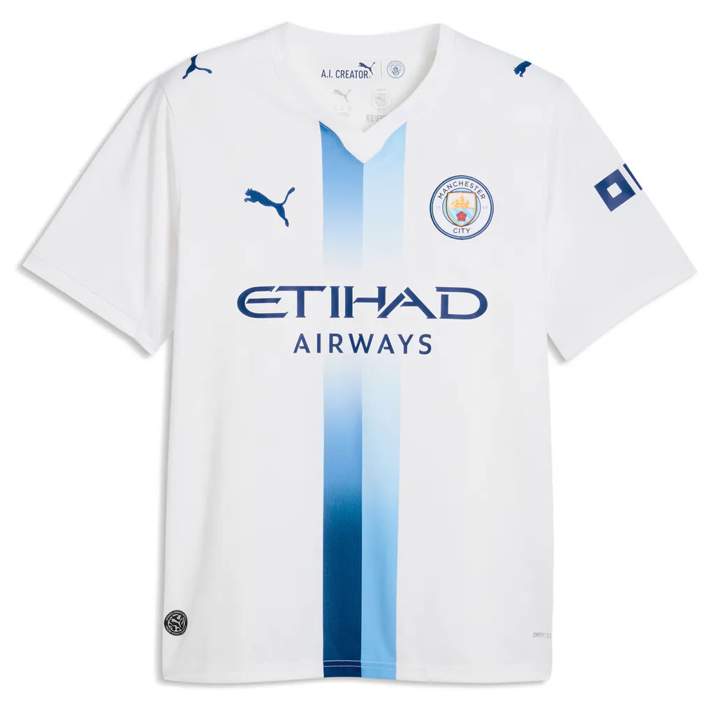 Phil Foden Manchester City Soccer Intl 2026/27 Third Replica Jersey - White