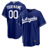 Soccer Intl Los Angeles Dodgers Home Replica Custom Jersey White