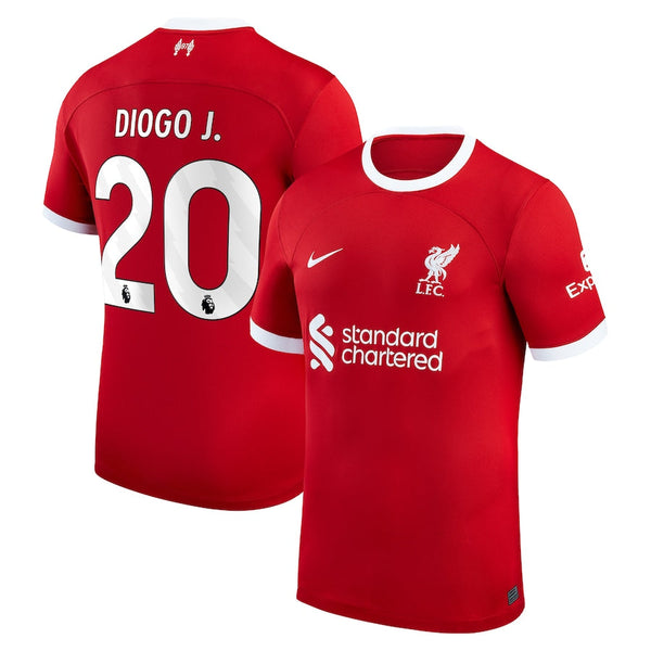 Diogo Jota Liverpool  2023/24 Home Player Jersey - Red