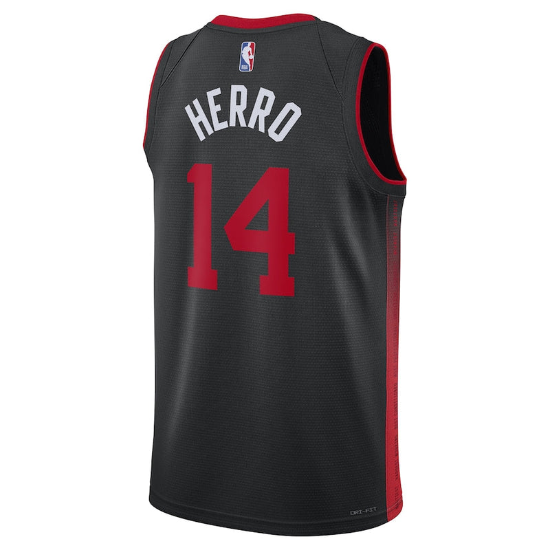 Tyler Herro Miami Heat Nike Unisex 2023/24 Swingman Jersey - Black - City Edition