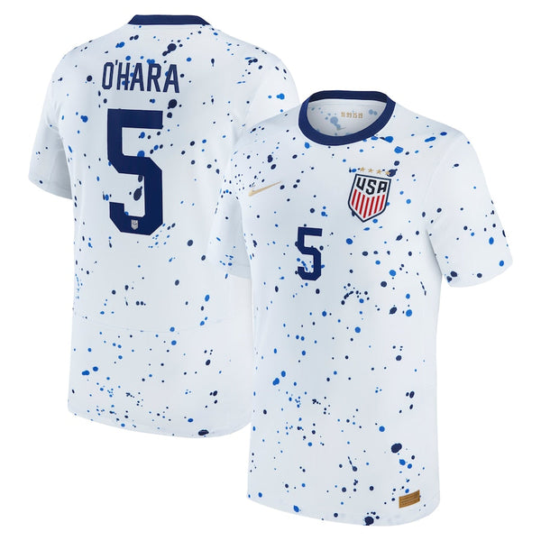 Kelley O'Hara USWNT  2023 Home  Player Jersey - White