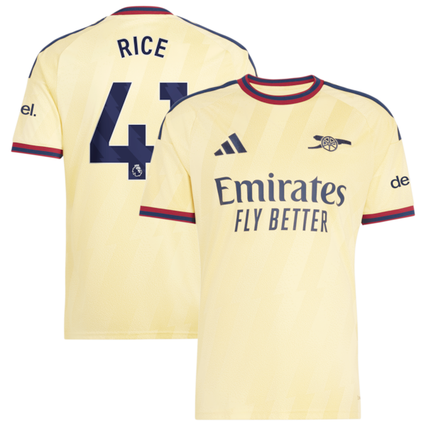 Declan Rice Arsenal Soccer Intl 2026/27 Third Replica Jersey - Yellow