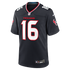Montrell Washington Houston Texans Soccer Intl Team Game Jersey - Navy