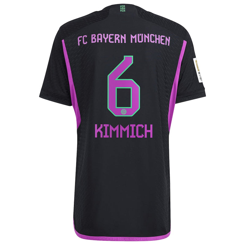 Joshua Kimmich Bayern Munich  2023/24 Away Player Jersey - Black