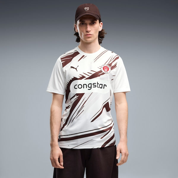 St. Pauli Soccer Intl 2026/27 Away Replica Jersey - White