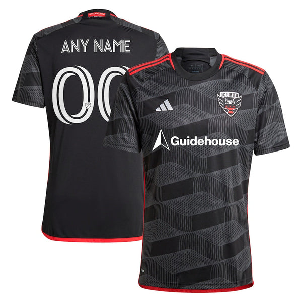 D.C. United  2024 The Icon Kit  Custom Jersey – Black