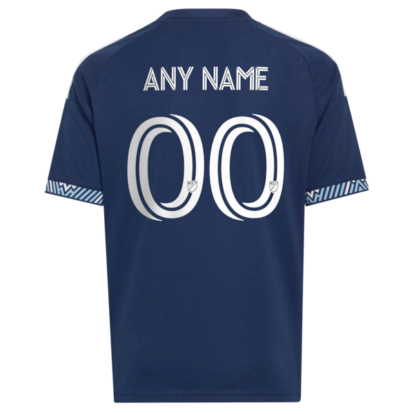 Soccer Intl Vancouver Whitecaps FC Youth 2026 The Coastal Jersey Replica Custom Jersey Blue