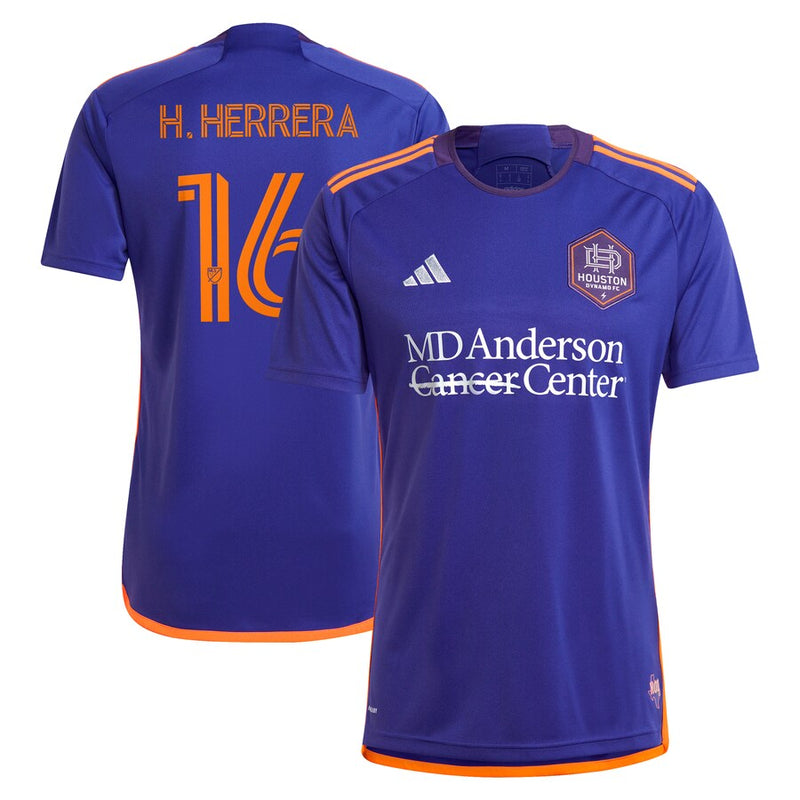 Héctor Herrera Houston Dynamo FC  2024 Still Holdin'  Player Jersey – Purple