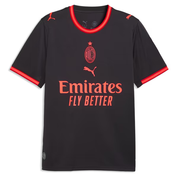 Christian Pulisic AC Milan Soccer Intl 2026/27 Third Replica Jersey - Gray