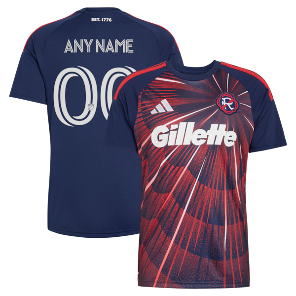 Soccer Intl New England Revolution 2026 Independence Day Replica Custom Jersey Blue