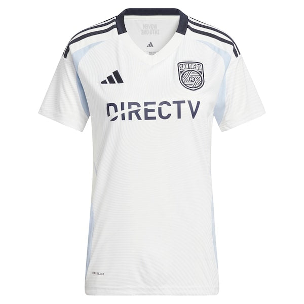 Soccer Intl San Diego FC Women's 2025 Woven Into One Replica Custom Jersey White