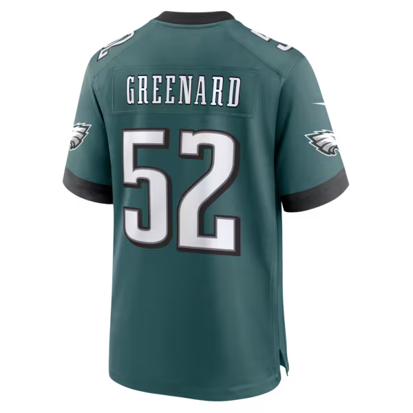 Jonathan Greenard Philadelphia Eagles Soccer Intl Team Game Jersey - Midnight Green